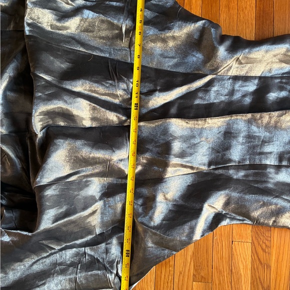 Dave & Johnny vintage 90s silver prom dress - Picture 15 of 16